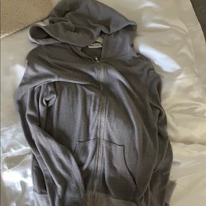 Wildfox basic zip hoodie